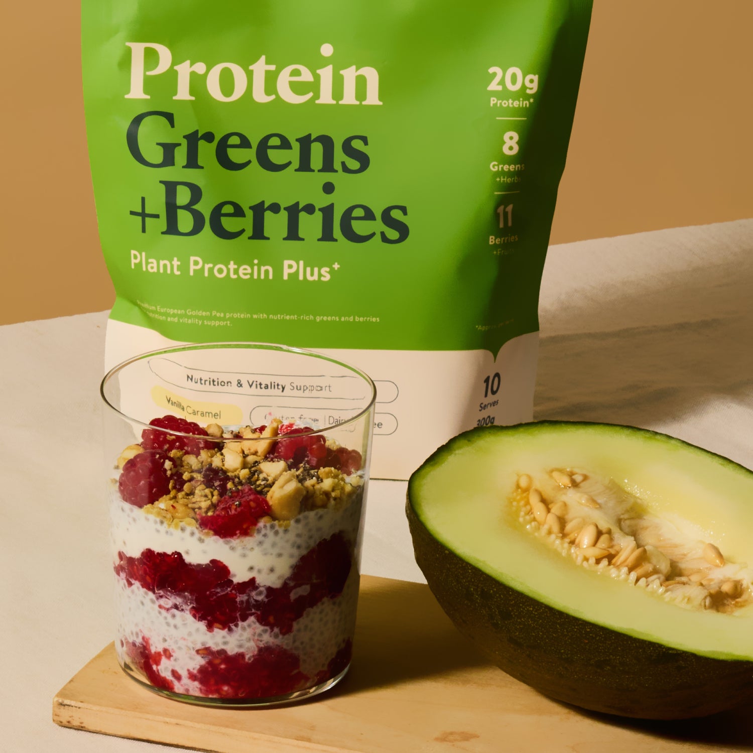 Protein Greens + Berries