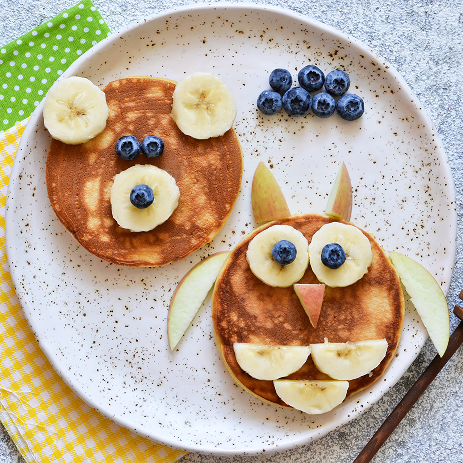 Berry and Banana Kids Multinutrient Pancakes