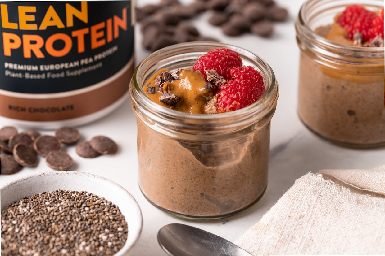 Chocolate Peanut Butter Chia Pudding