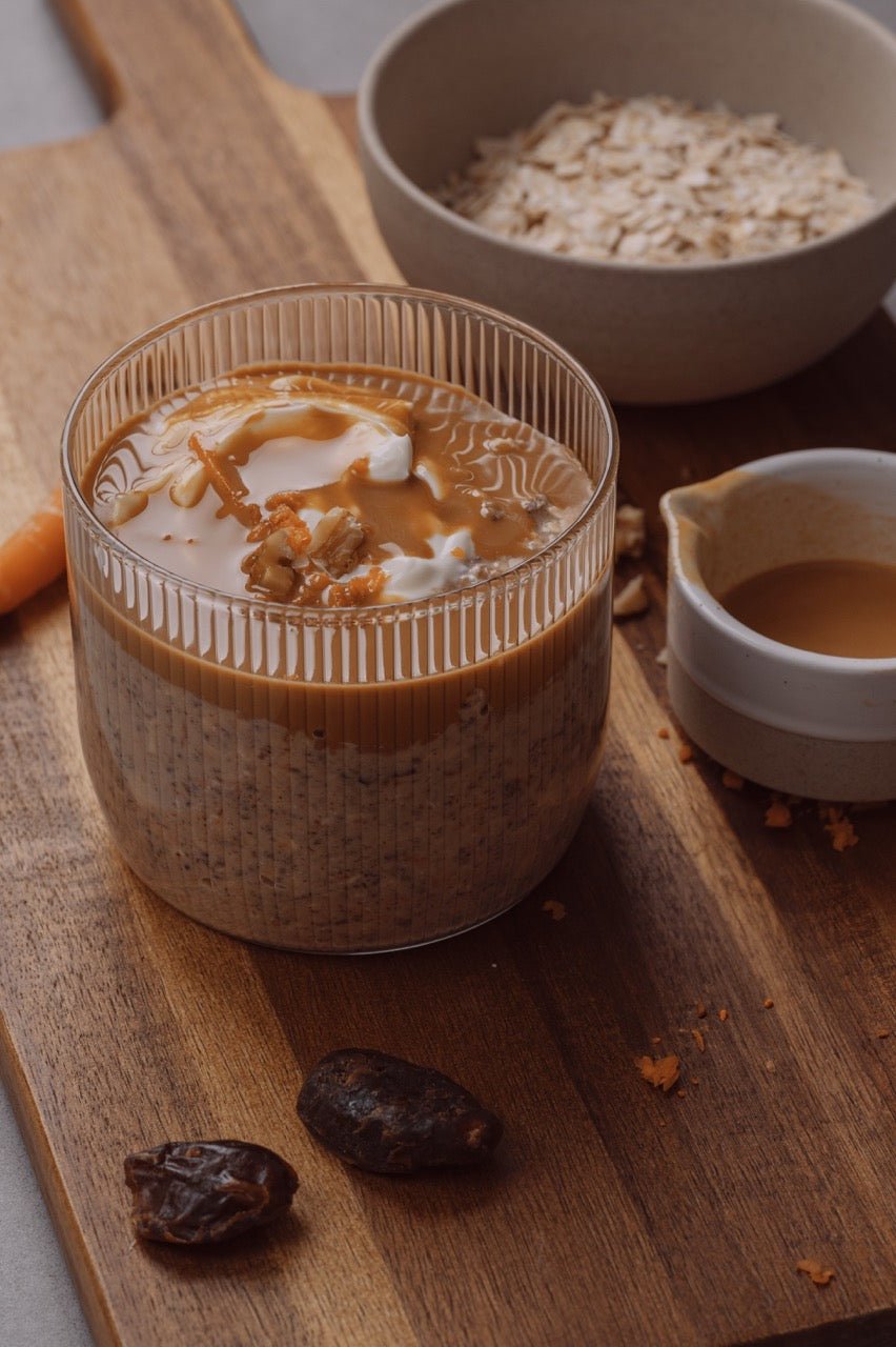 Carrot Cake Overnight Oats - Nuzest UK