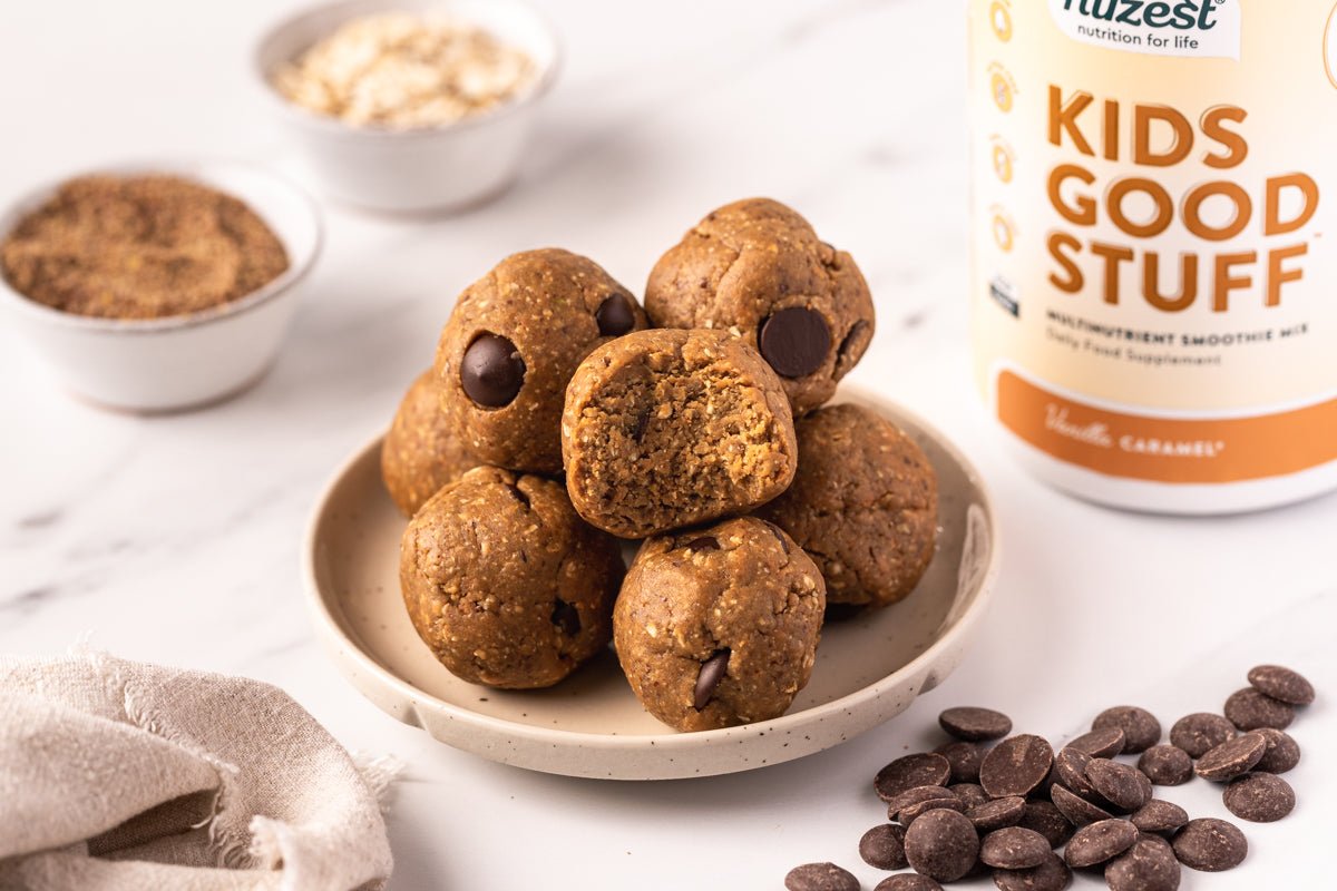 Chocolate Chip Cookie Dough Balls - Nuzest UK
