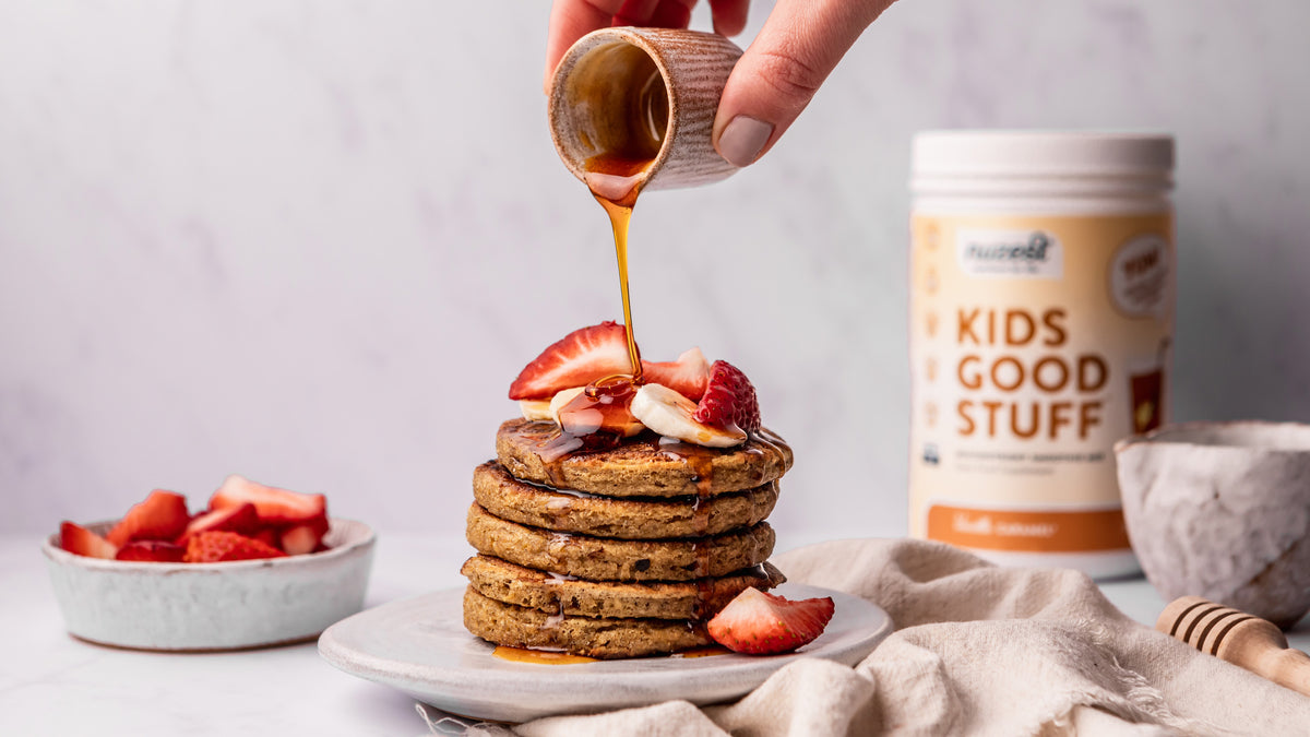 Vanilla Caramel Pancakes - Nuzest UK