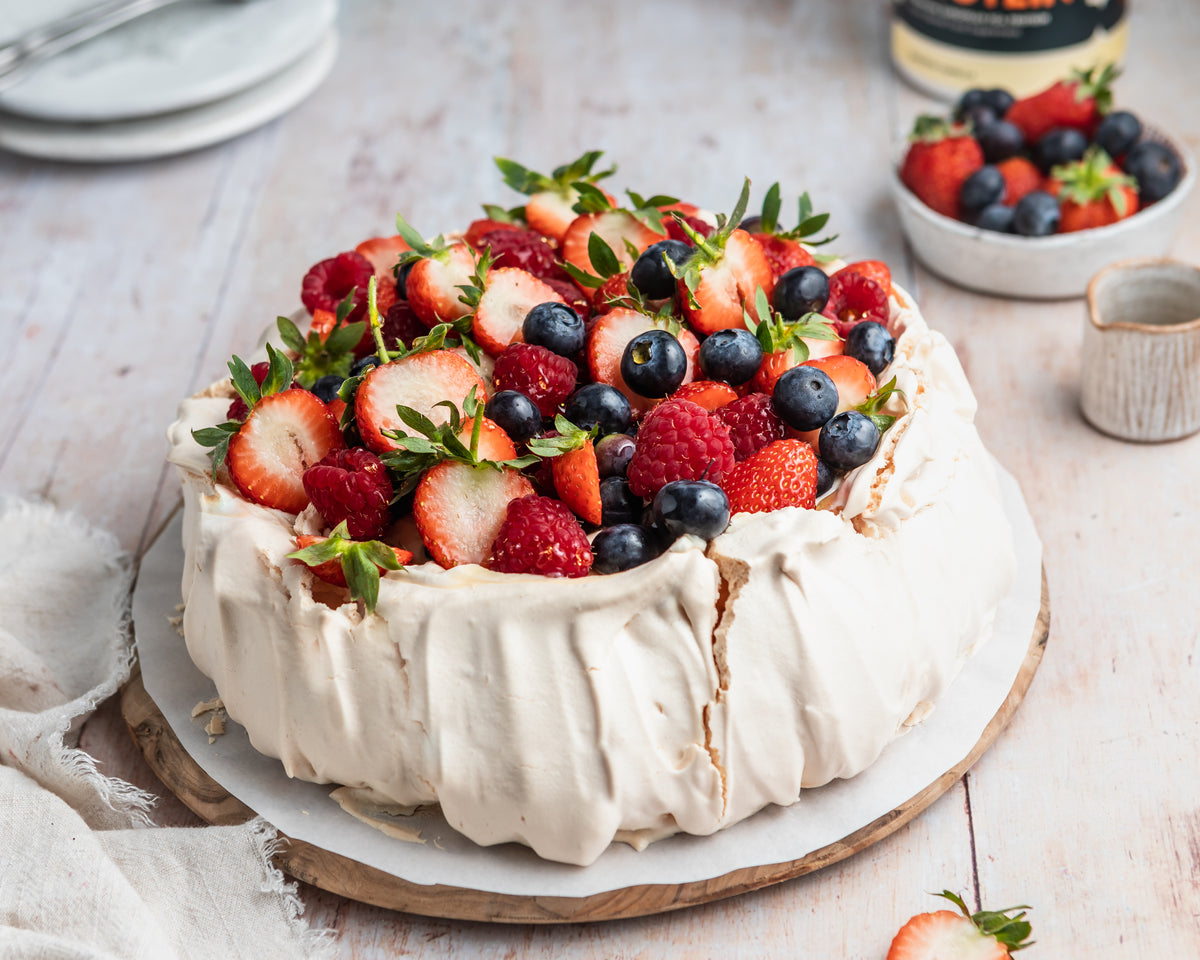 Mixed Berry Protein Pavlova - Nuzest UK