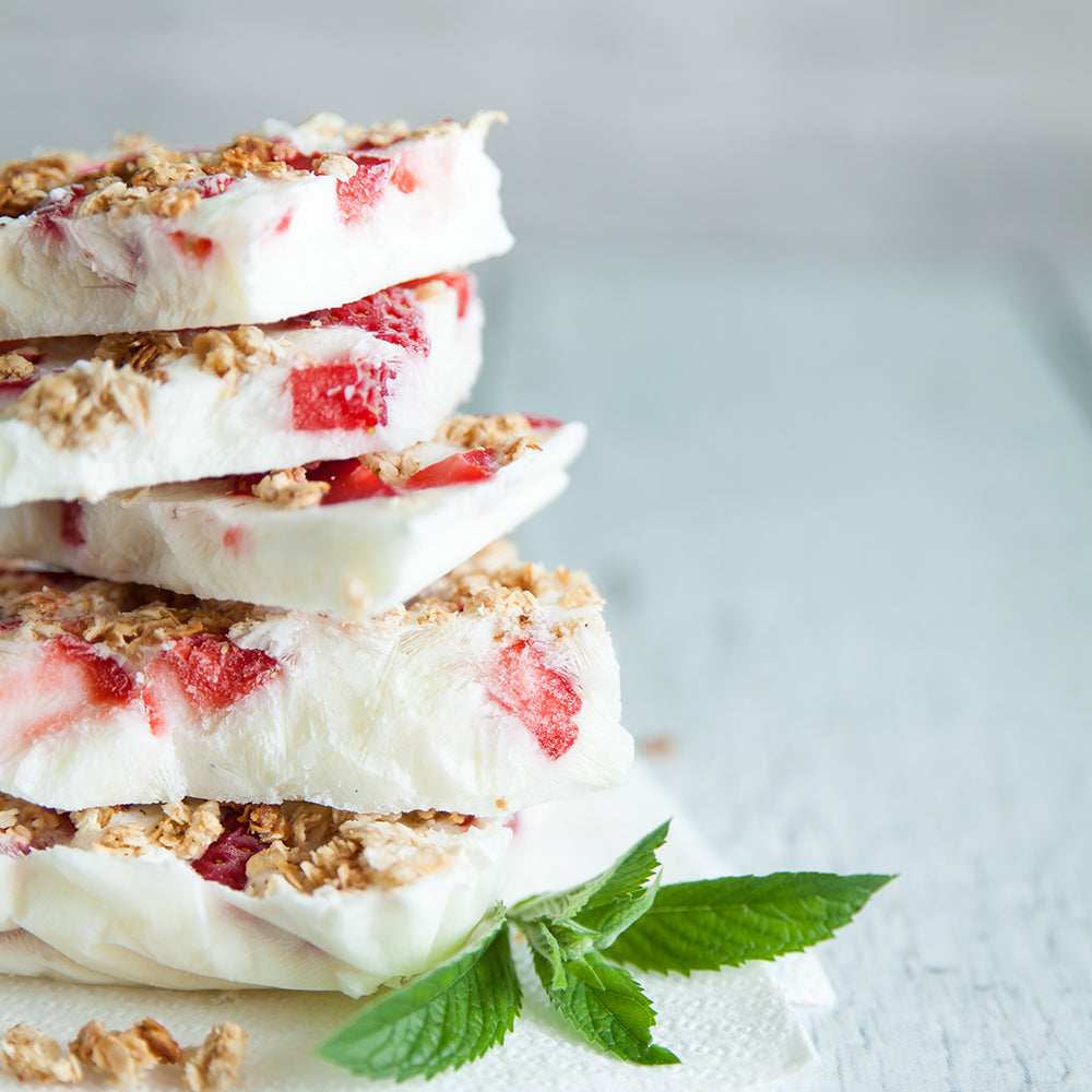 Strawberry Yogurt Bark