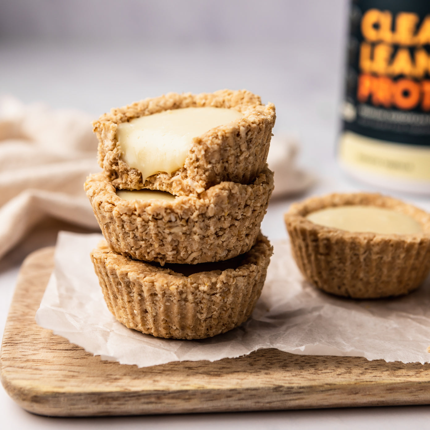White Chocolate Protein Cups
