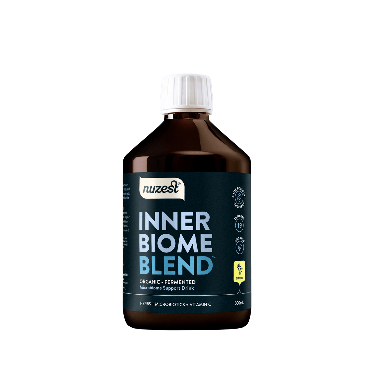 Nuzest - Inner Biome Blend - 500ml Ginger 1