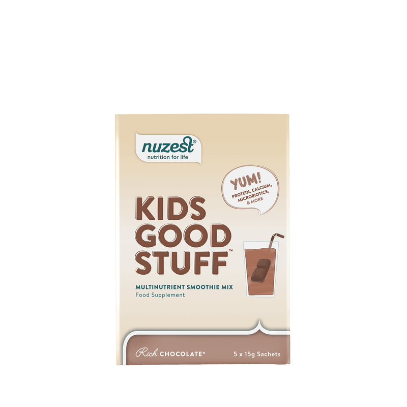 Nuzest - Kids Good Stuff Sachets - Rich Chocolate Box of 5 x 15g sachets 9