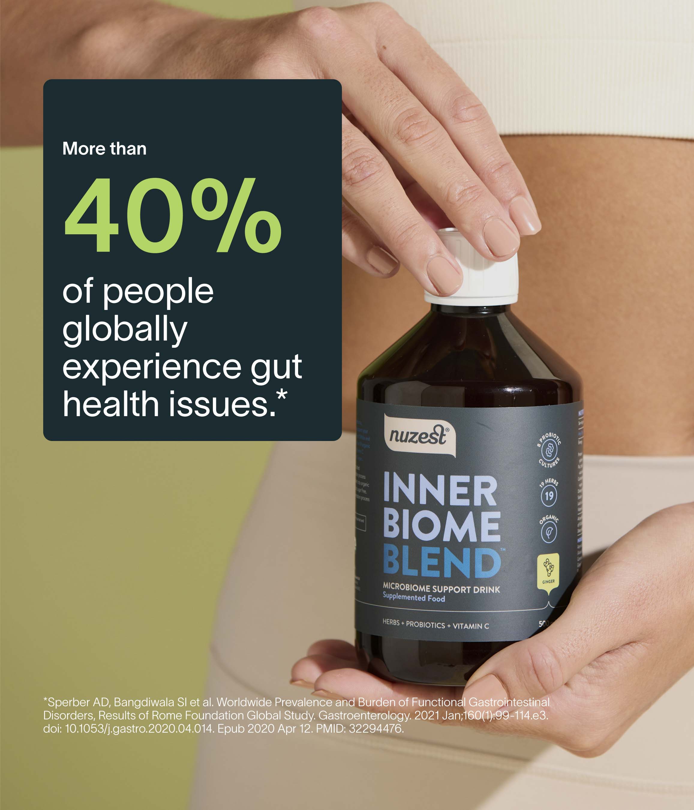 Nuzest - Inner Biome Blend - 500ml Ginger 5