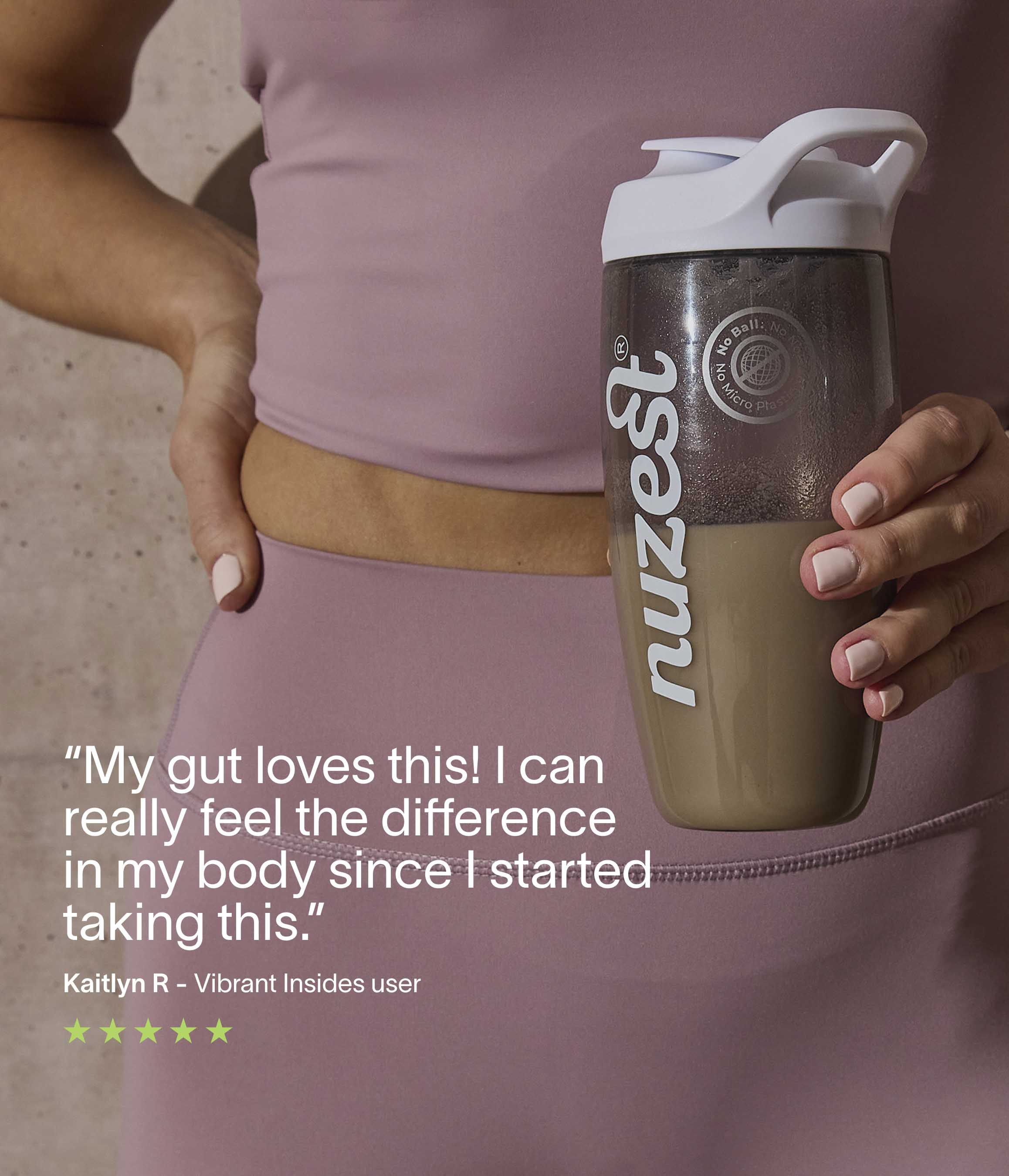 Nuzest - Vibrant Insides - Vanilla 250g 5