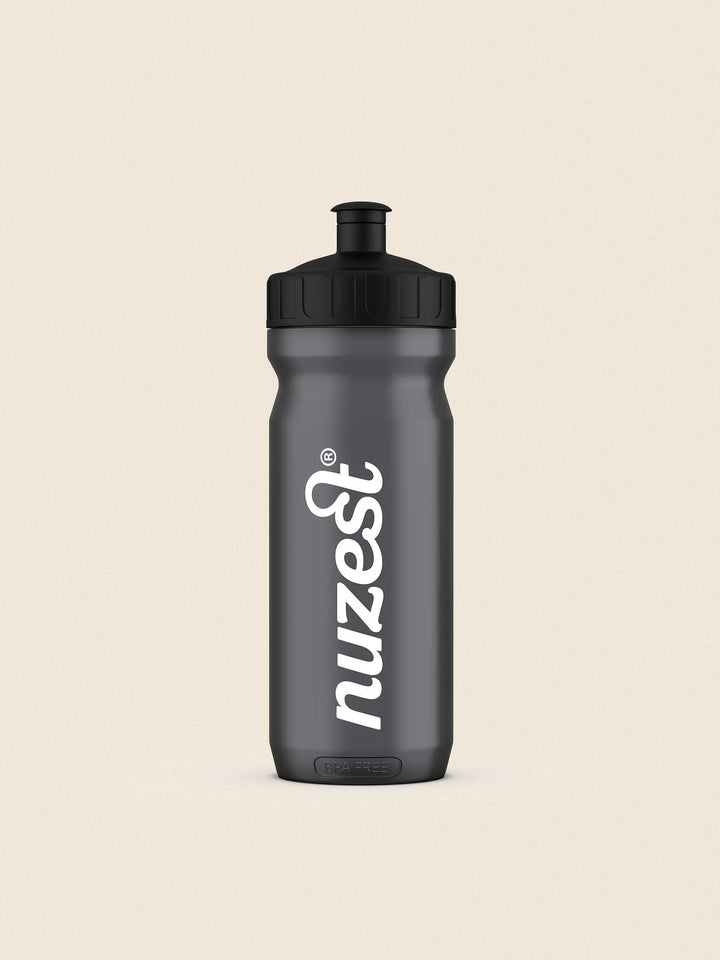 Nuzest Waterbottle, 600ml, Black