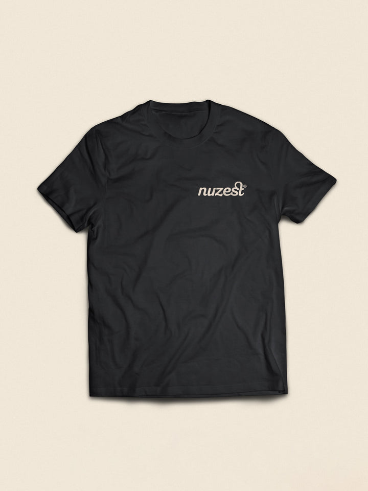 Nuzest T-Shirt, Extra Small, Black
